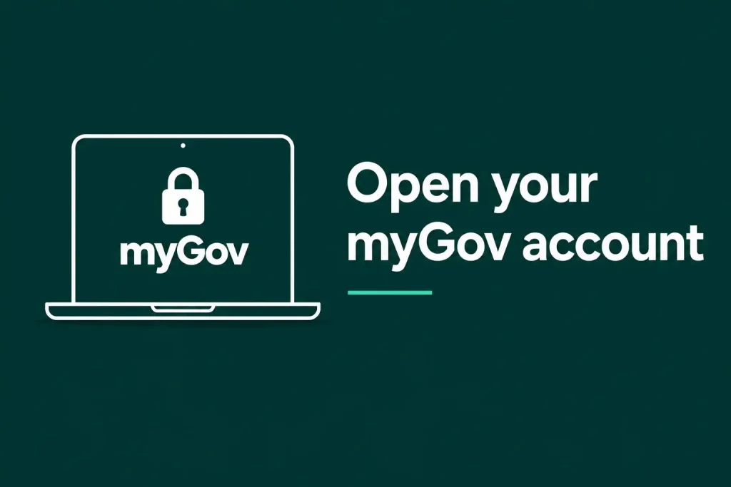 Open your myGov account for an ATO tax return