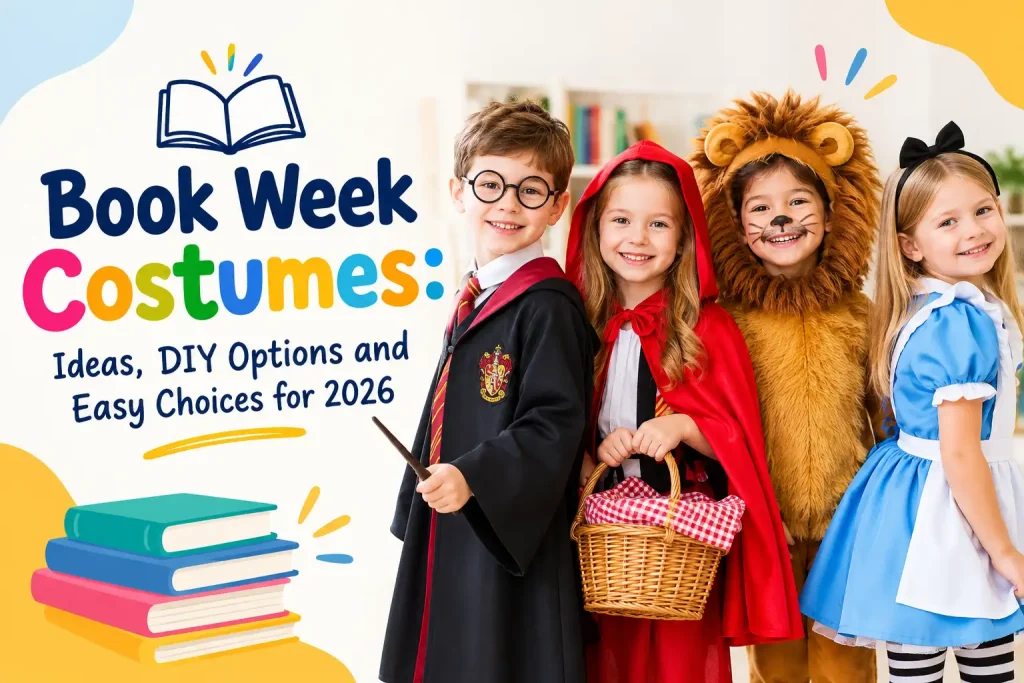 Book Week costumes ideas, DIY options and easy costume choices for 2026