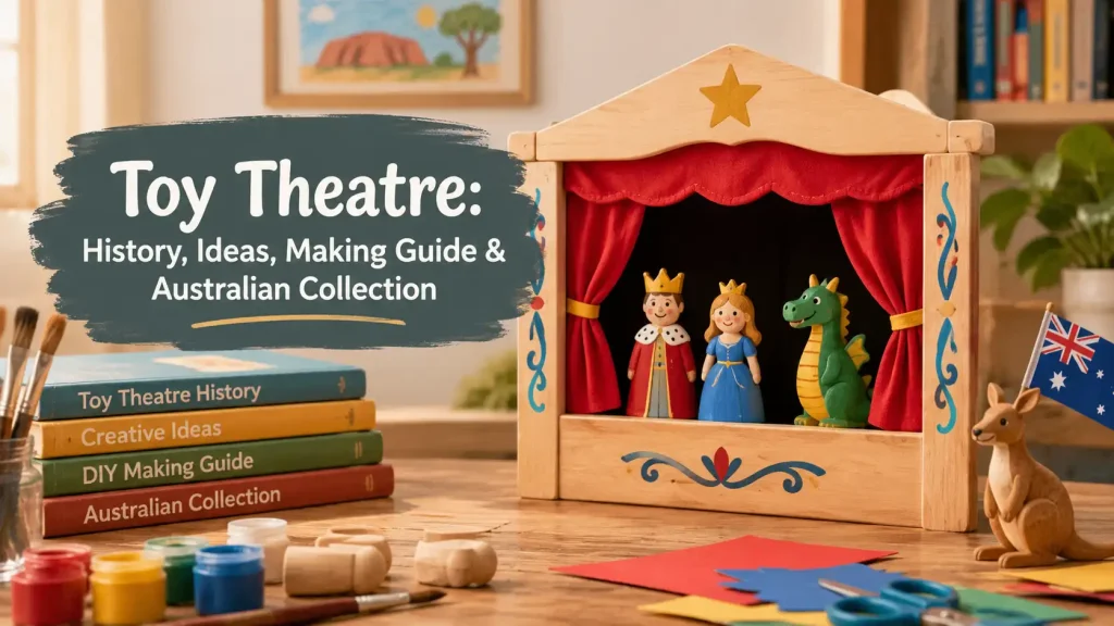 Toy Theatre history, creative ideas, making guide and Australian collection